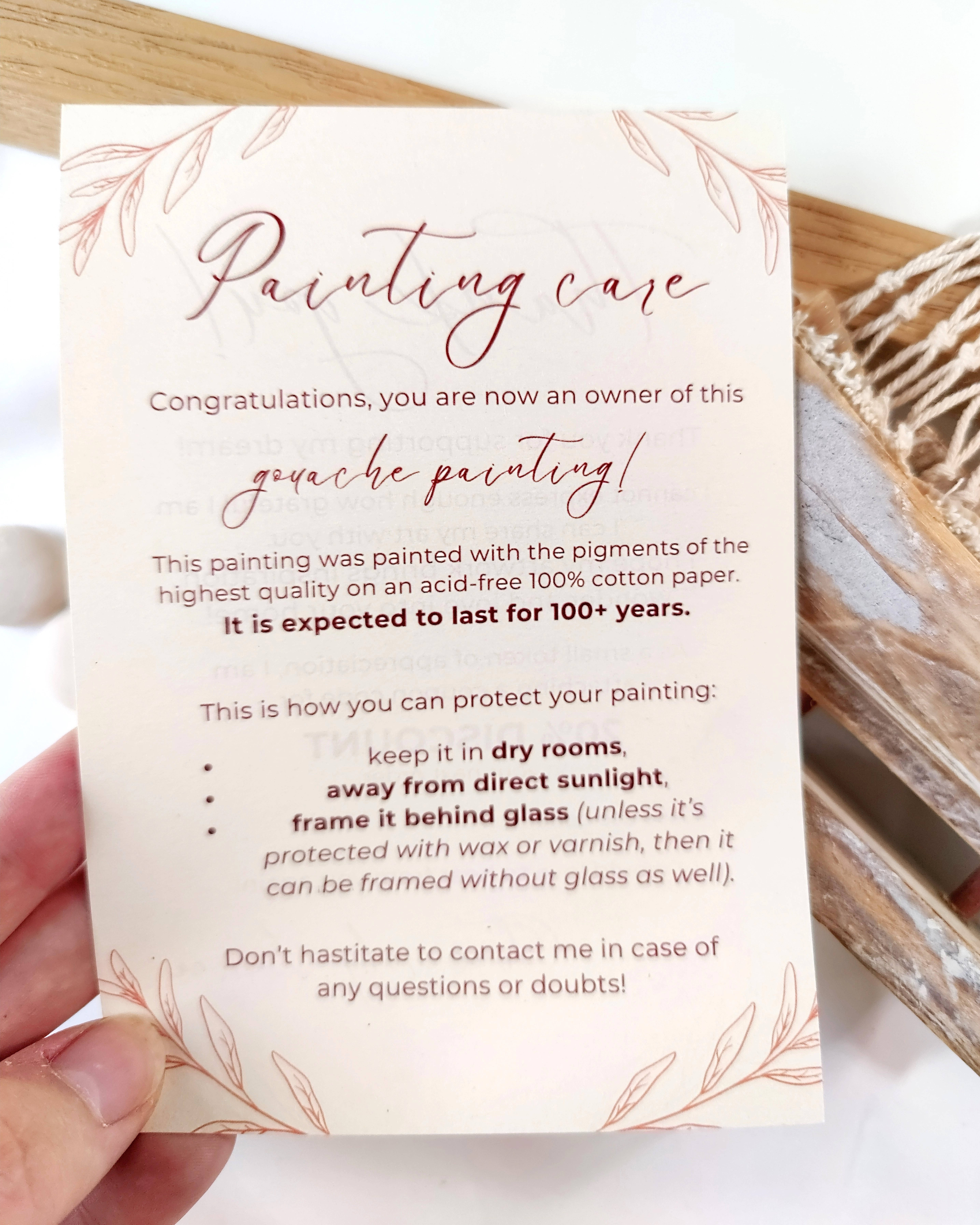 Navodila za nego laka