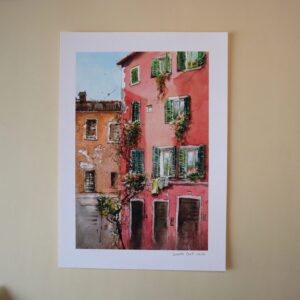 Istrian Rovinj street