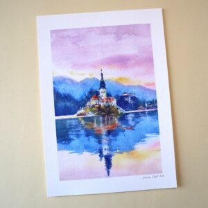 Slovenia Lake Bled island