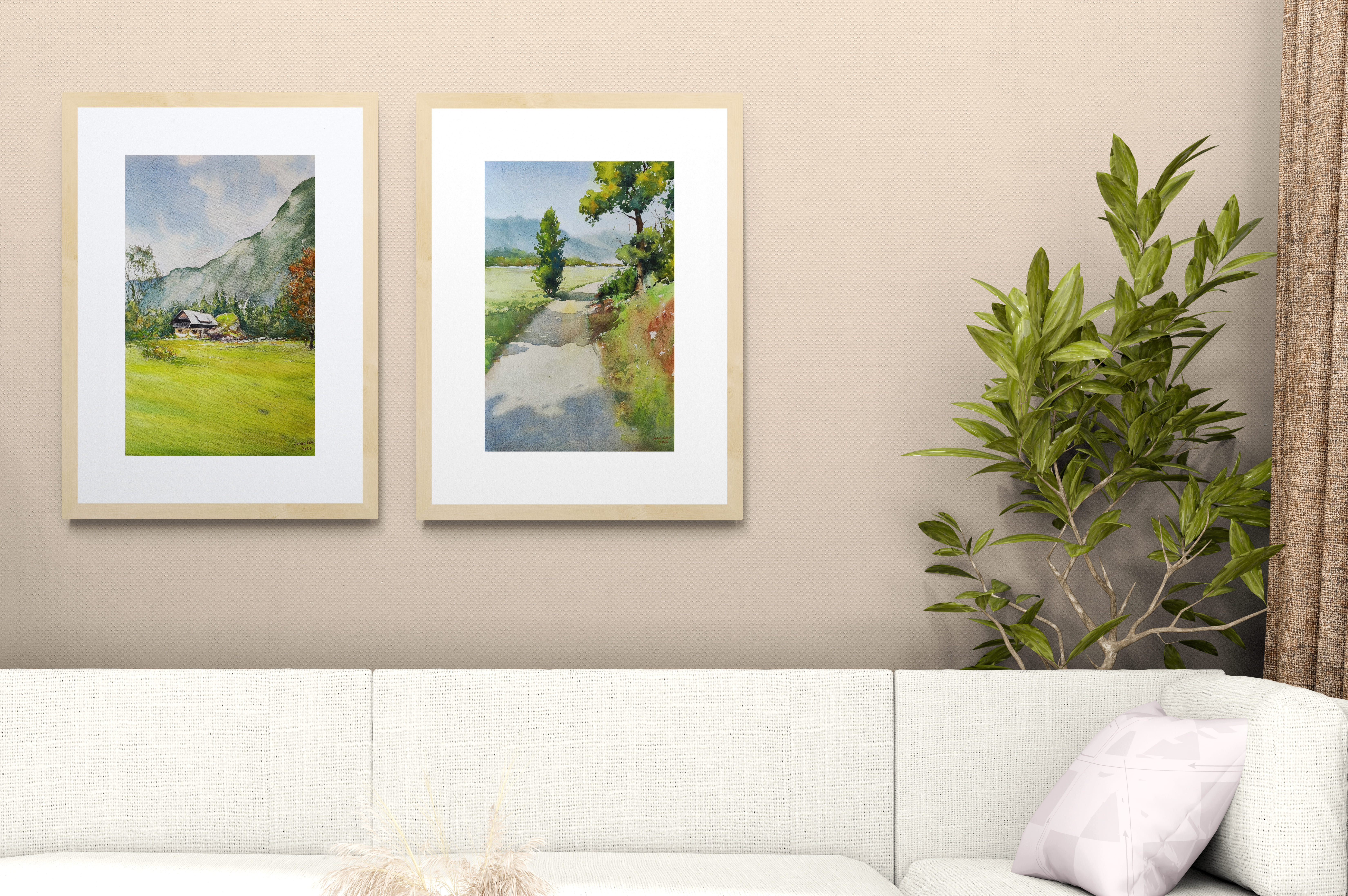 Bohinj Slovenija stenska umetnost