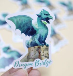 Ljubljana Dragon Bridge sticker